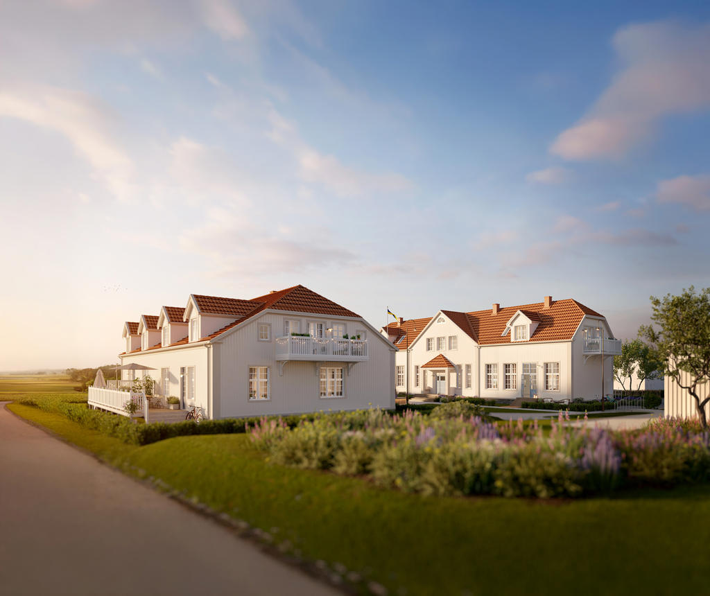 I gamla Ekenässkolan Särö produceras nu 8 unika lägenheter