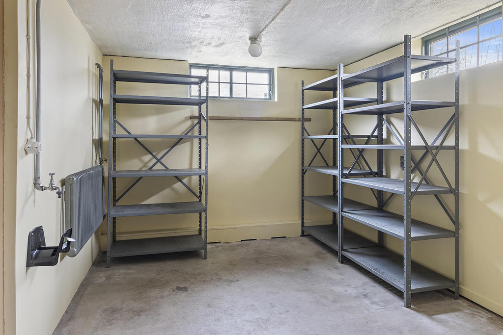 Goda biutrymmen i källaren