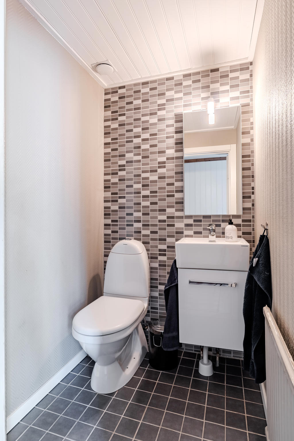WC på övre plan