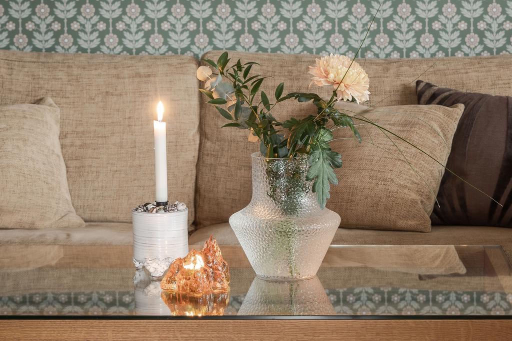 Stämningsfull detalj från vardagsrummet