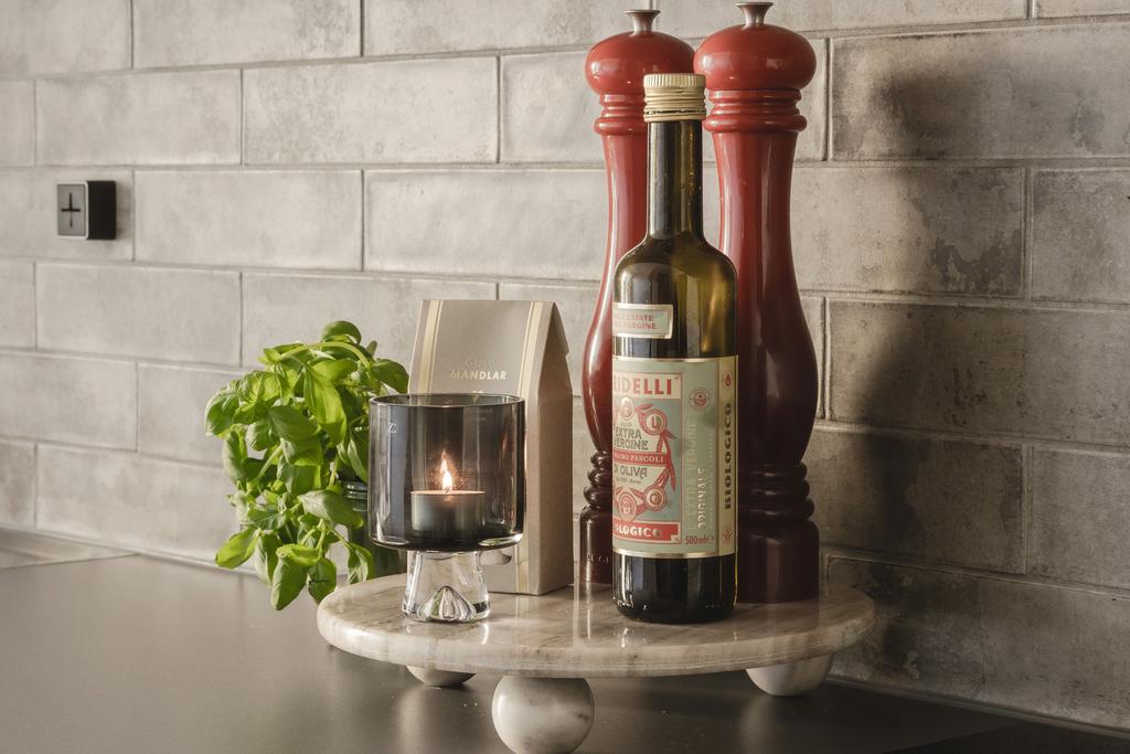 Stilrena detaljer som bidrar till en enhetlig känsla