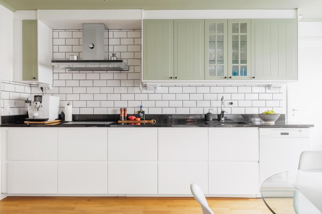 Kök med gott om förvaring