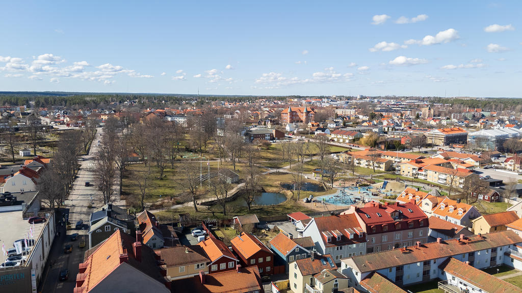 Läge intill Stadsparken