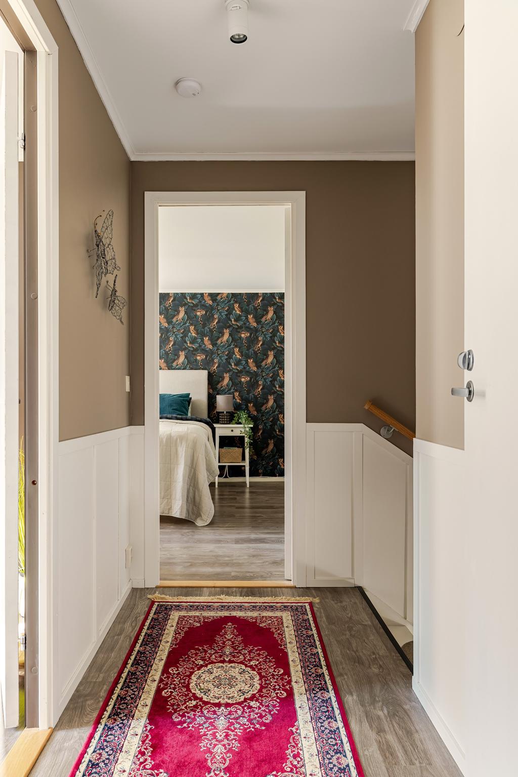 Hall på övervåning