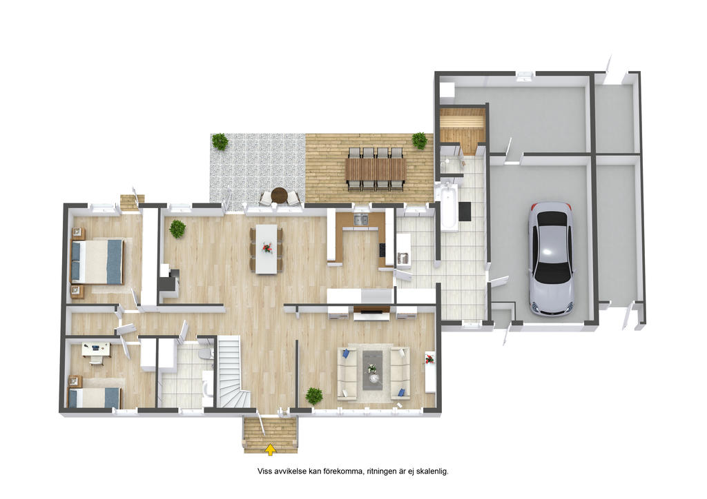 Planlösning entréplan