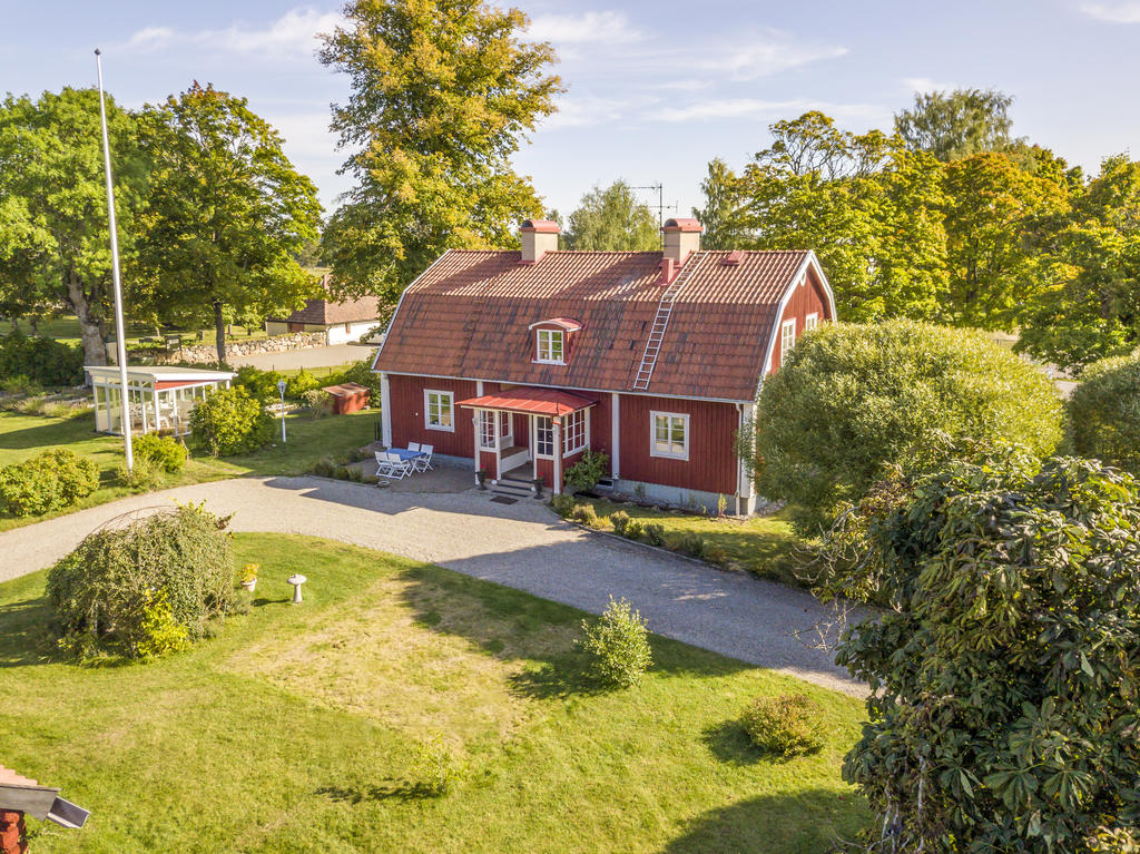 Prästgården - flygbild från 2021