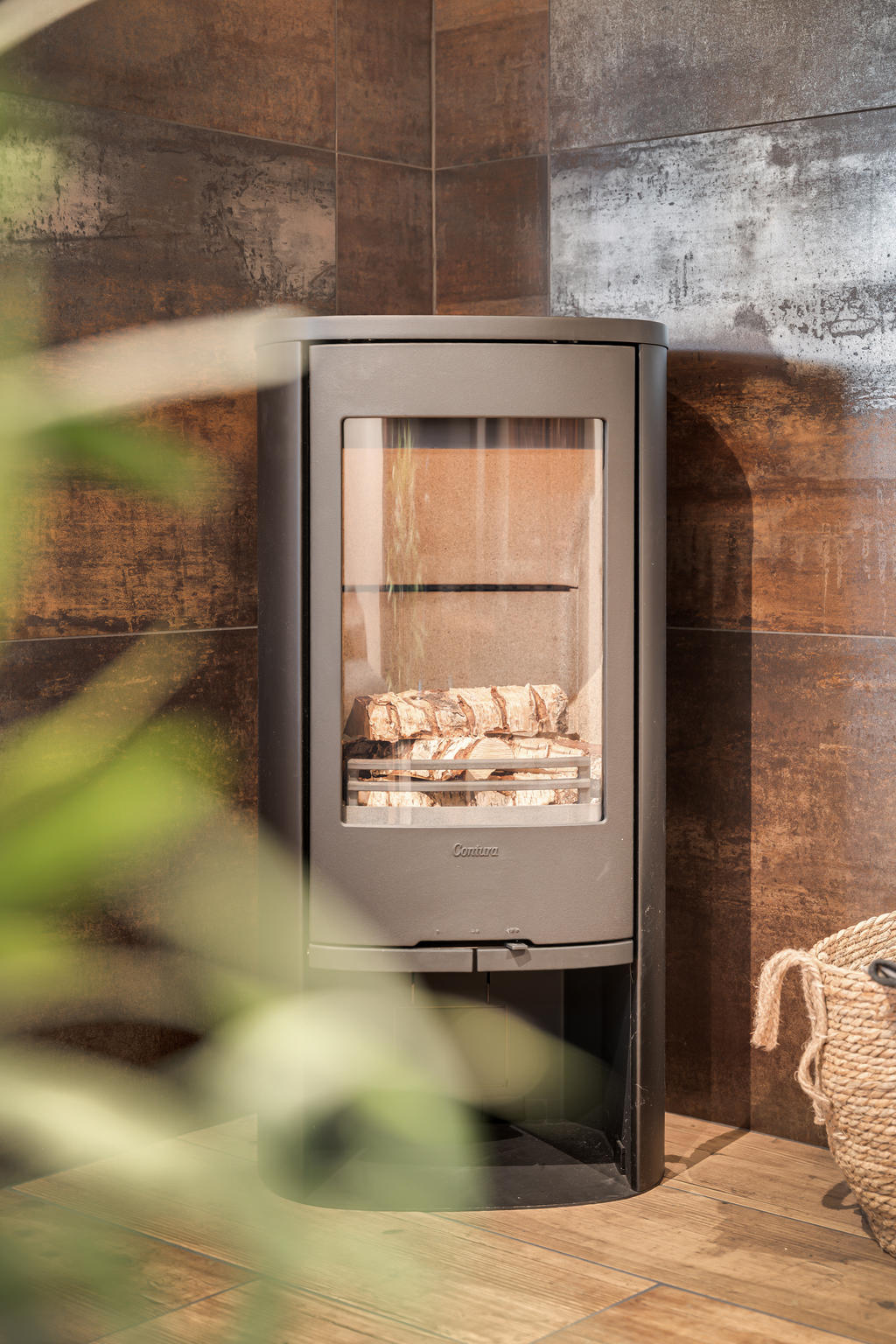 Braskamin i gillestugan