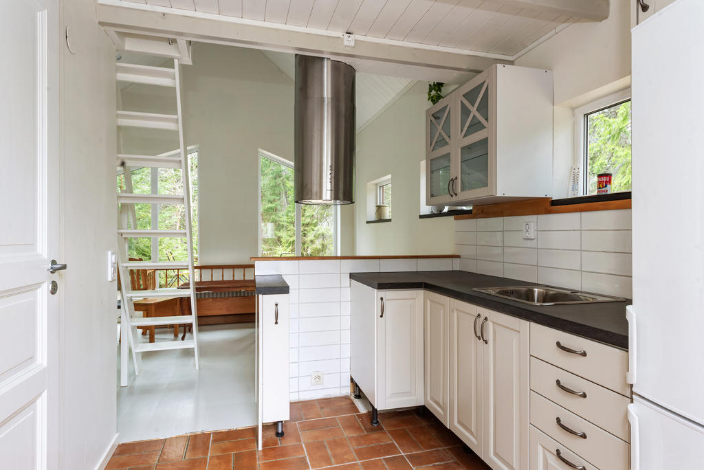 Kök komplementhus, arbeten återstår för blivande köpare 