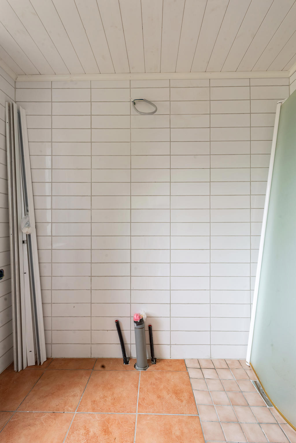 Blivande duschrum komplementhus 