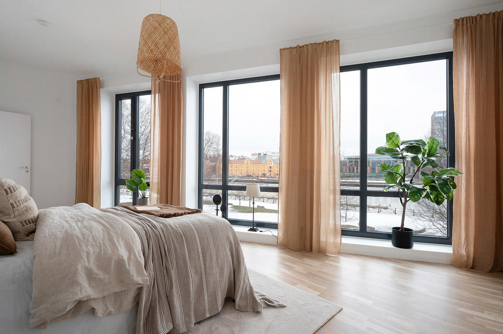 Sovrum med fantastisk utsikt