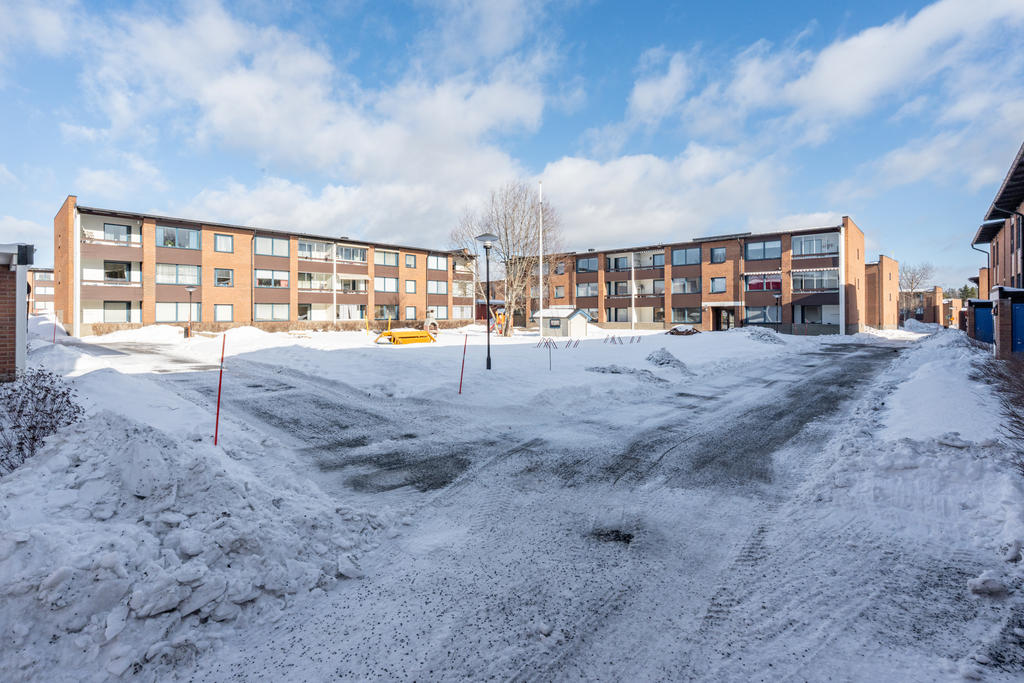 Lekplats finns på innergården