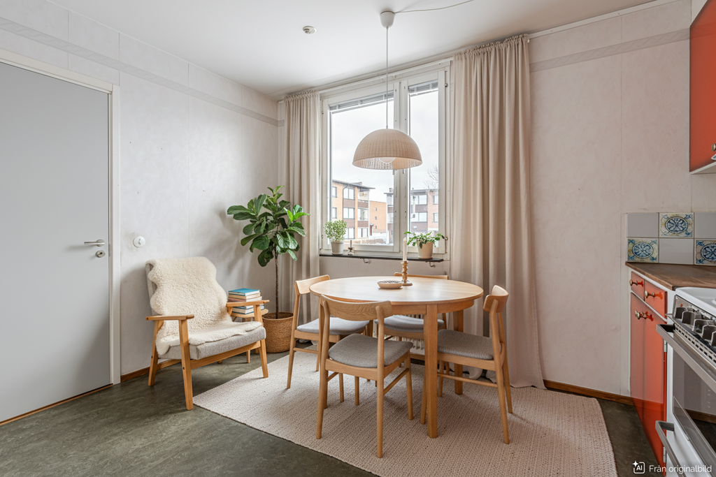 AI exempel bild med möbler 