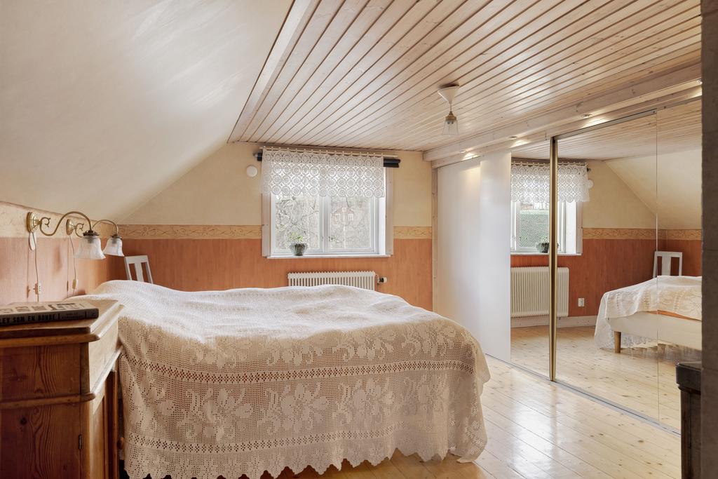 Sovrum med bra förvaring