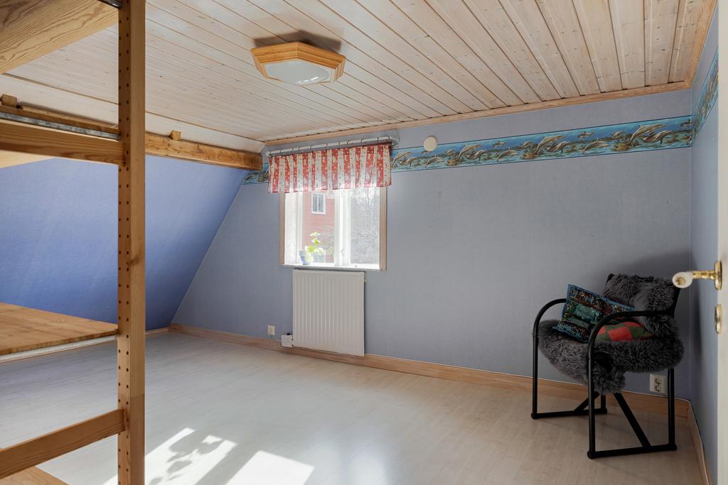 Sovrum med snedtak