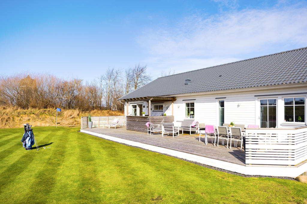 Insynskyddad trädgård.