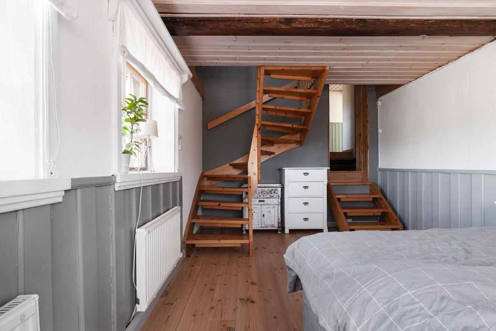 Trappan mot vardagsrum