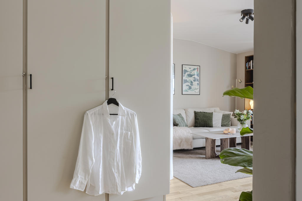 Vy mot vardagsrummet