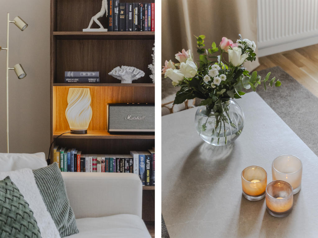 Detaljbild vardagsrum