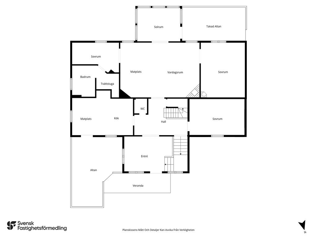 Planlösning entréplan