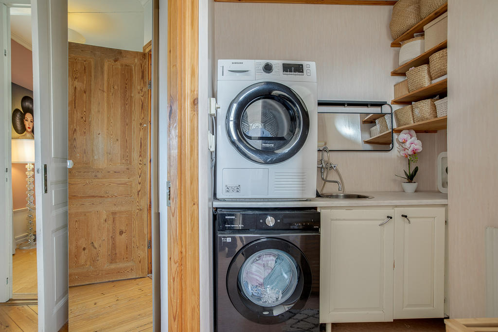 Kombinerat badrum och tvättstuga med både TM och TT