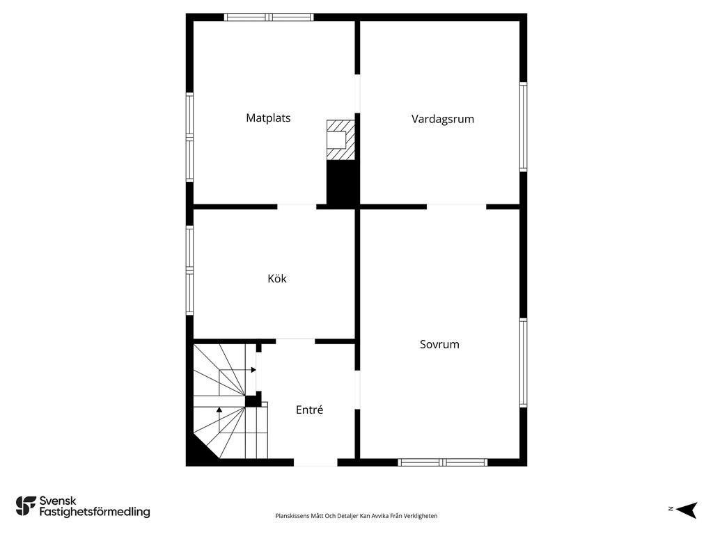 Planlösning entréplan