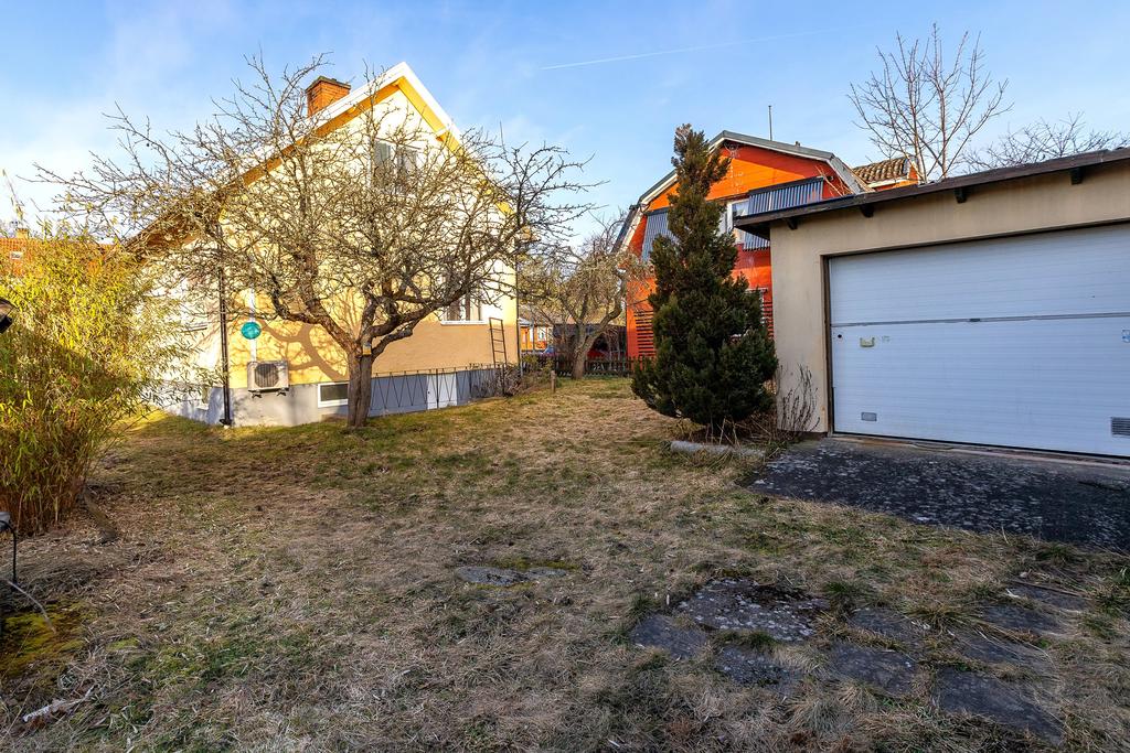 Garage på tomten