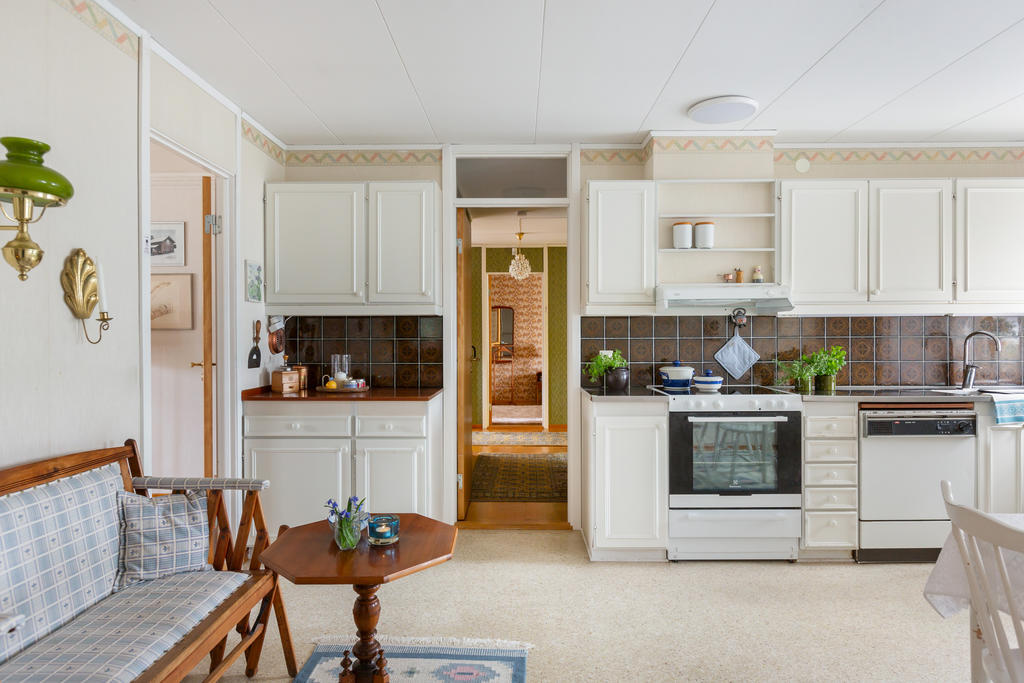 Kök. Diskmaskinen är urfunktion