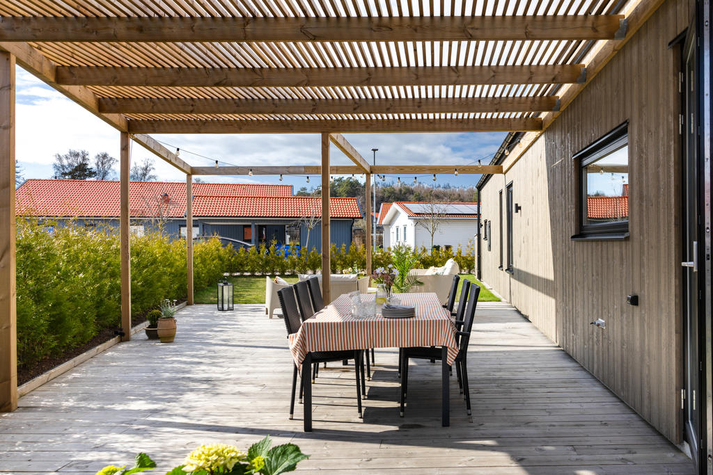 Härlig utemiljö i sydvästligt läge