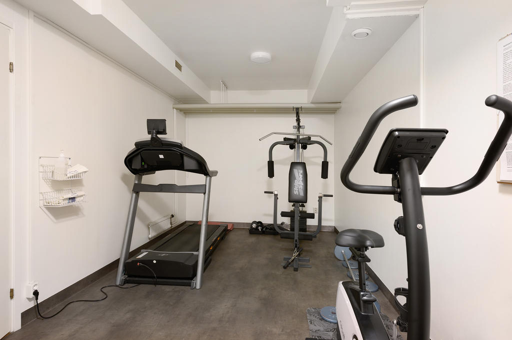 2025-07-28 I föreningen finns ett gym som medlemmarna kan nyttja 