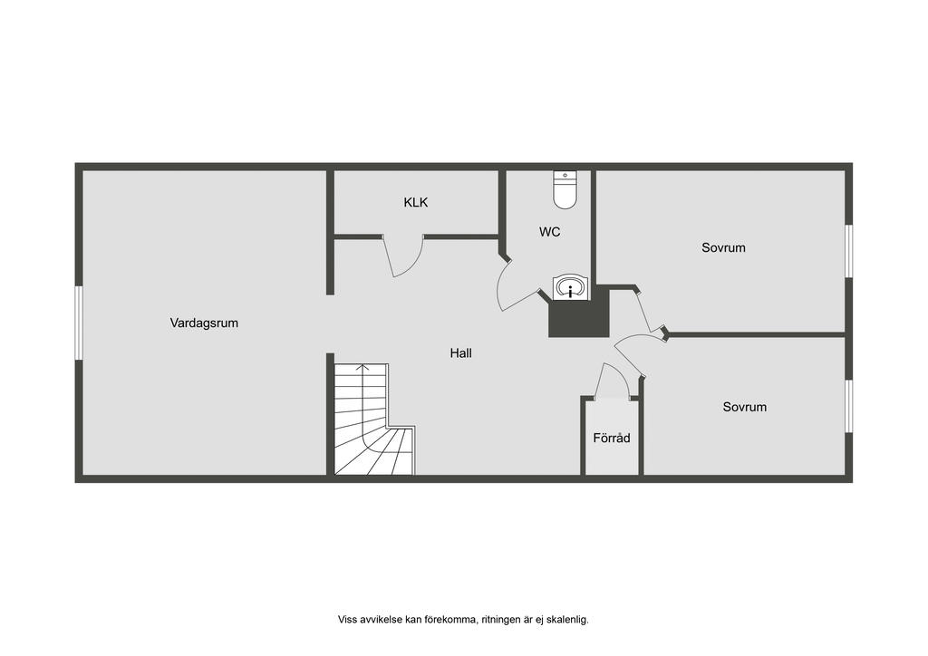 Planlösning övre plan
