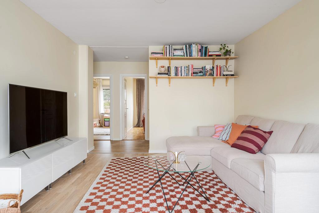 Öppet mot sovrummen