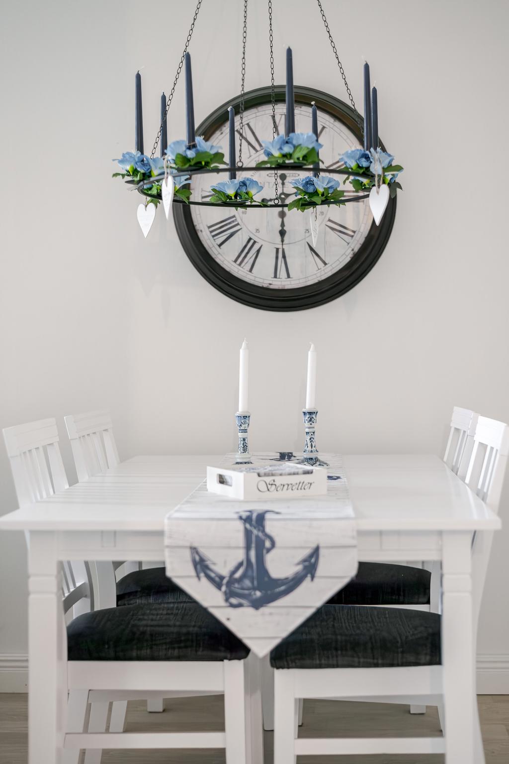 Matplats i vardagsrummet