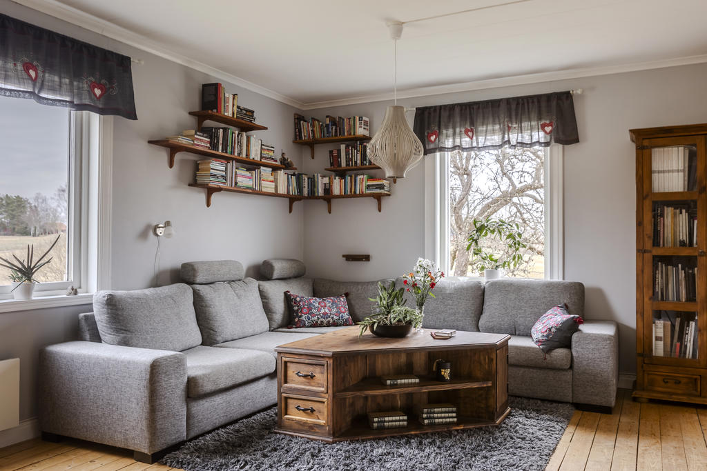 Plats för större soffa