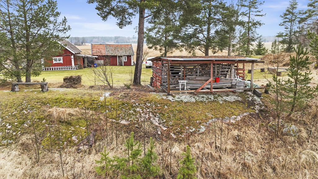 Plats för vedförvaring