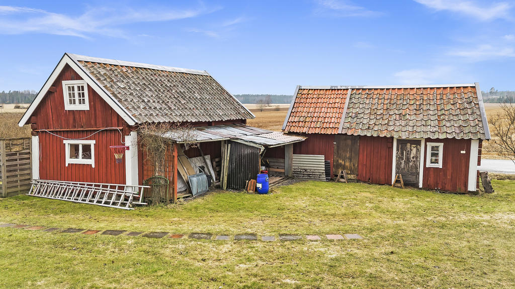 Uthus med gott om förvaringsmöjligheter