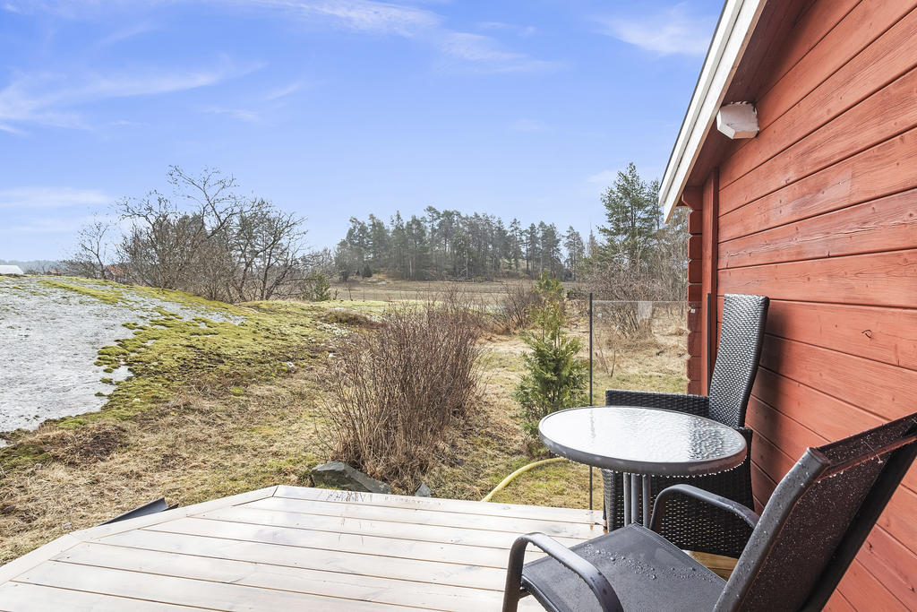 Altan med härlig utsikt mot natursköna omgivningar
