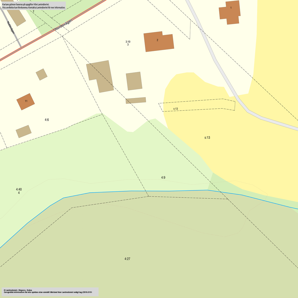 Fastighetskarta SÄTER NORBOHYTTAN 4:9