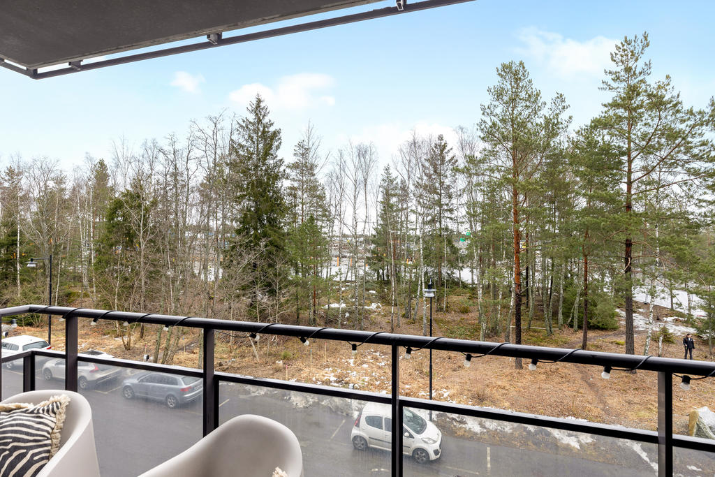 Utsikt från balkong