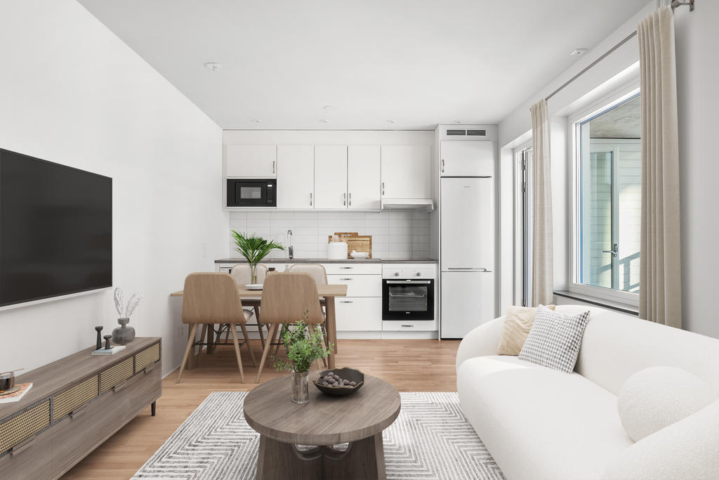 Digitalt inredd bild