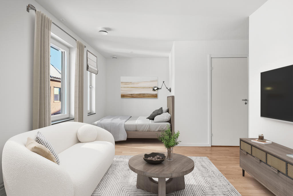 Digitalt inredd bild