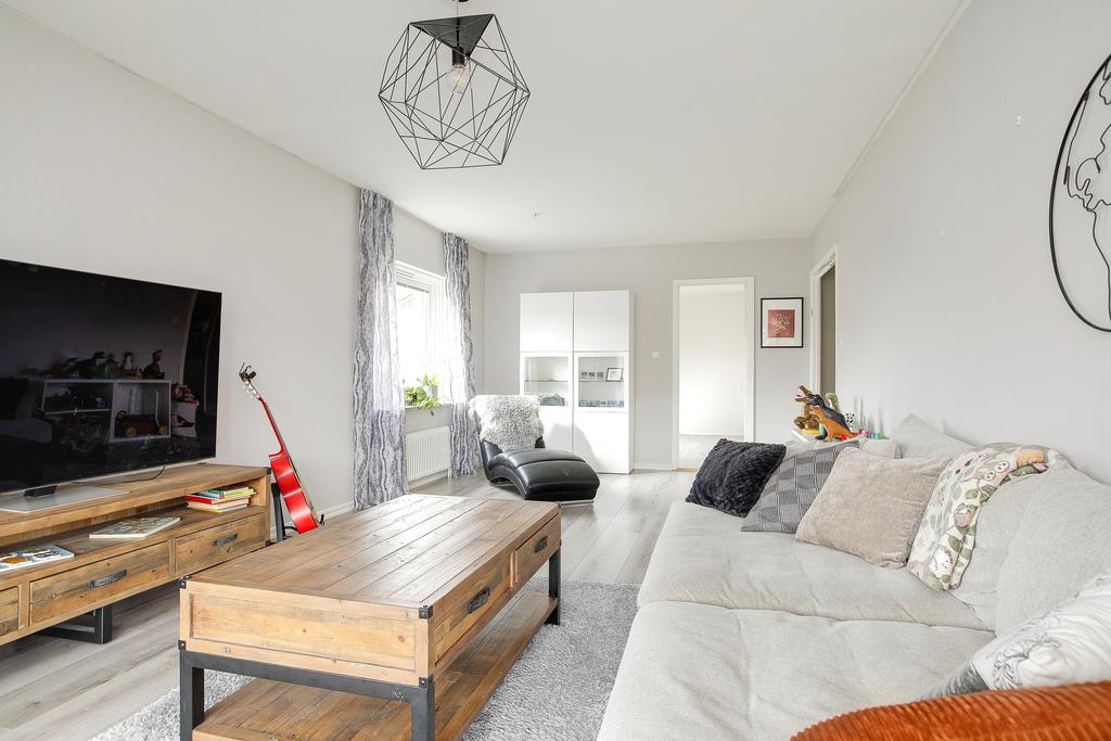 Stort fint vardagsrum