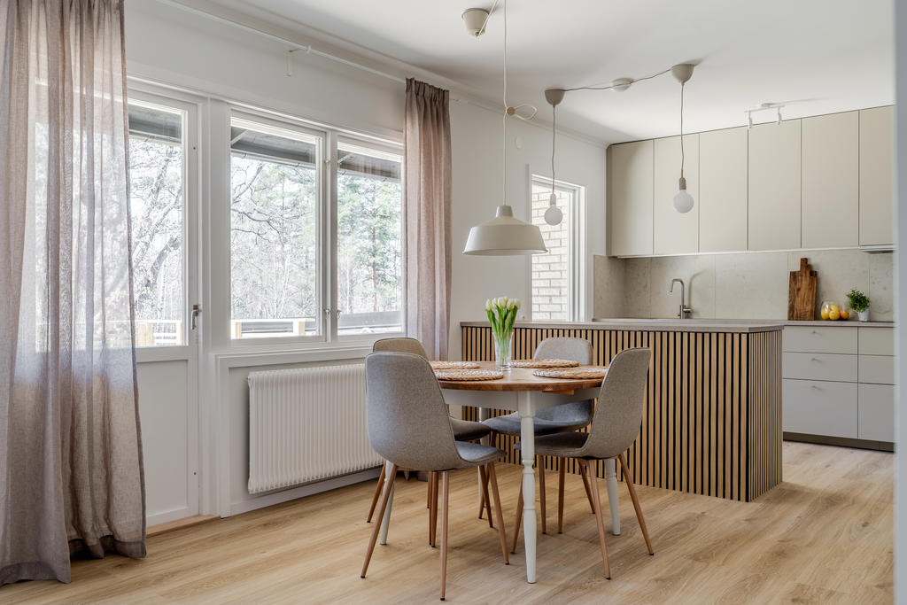 Kök med utgång till terrassen 