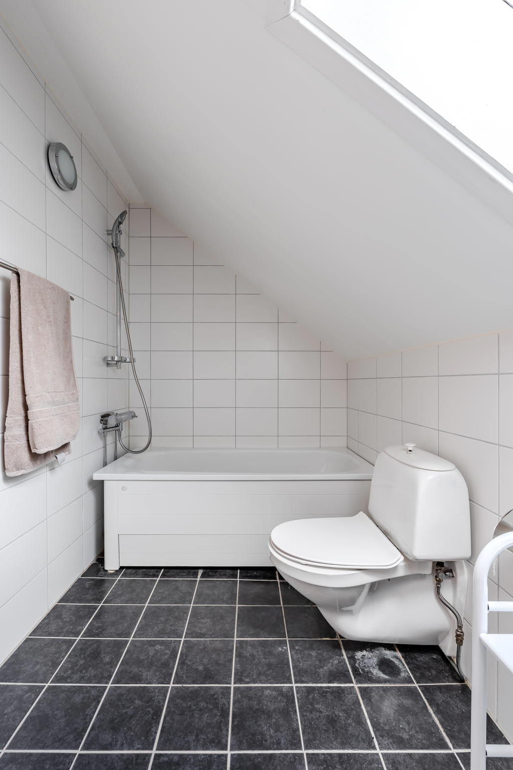 Badrum på övre plan