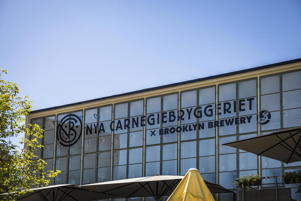 Sjöstadens egna ölbryggeri vid Luma