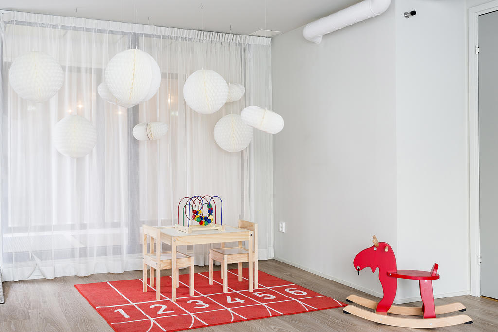 Gemensamhetslokal med lekrum