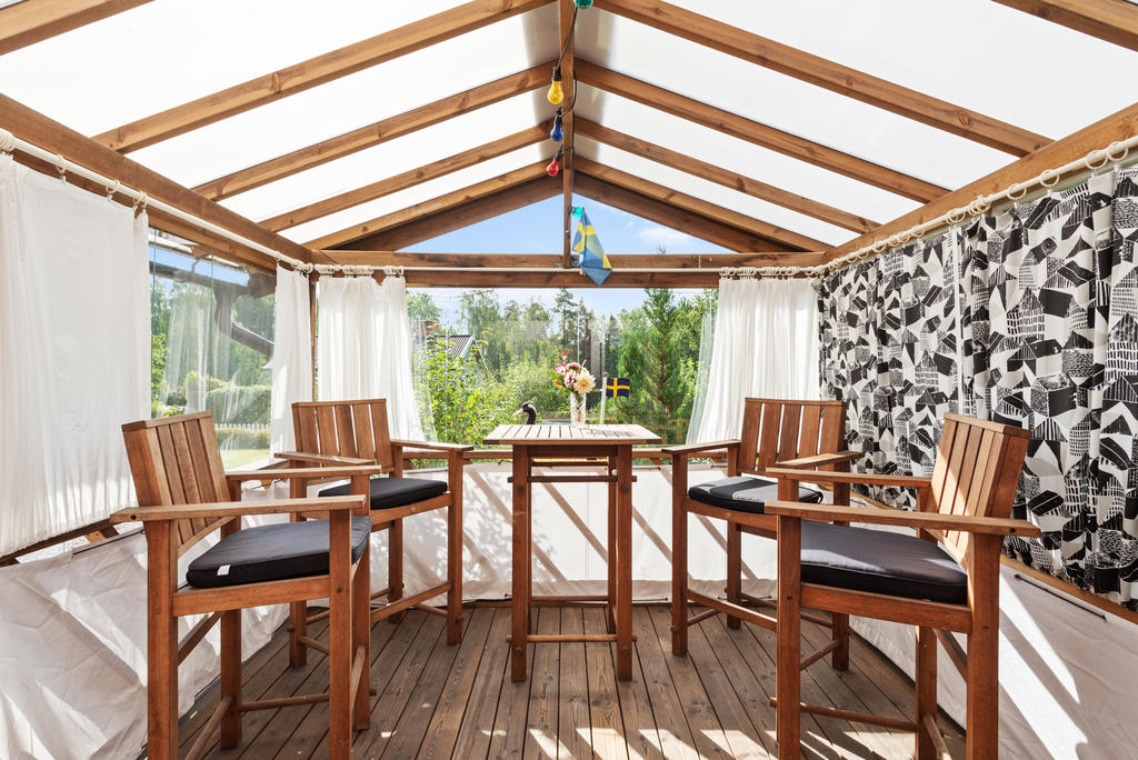 Uterum utanför gäststugan