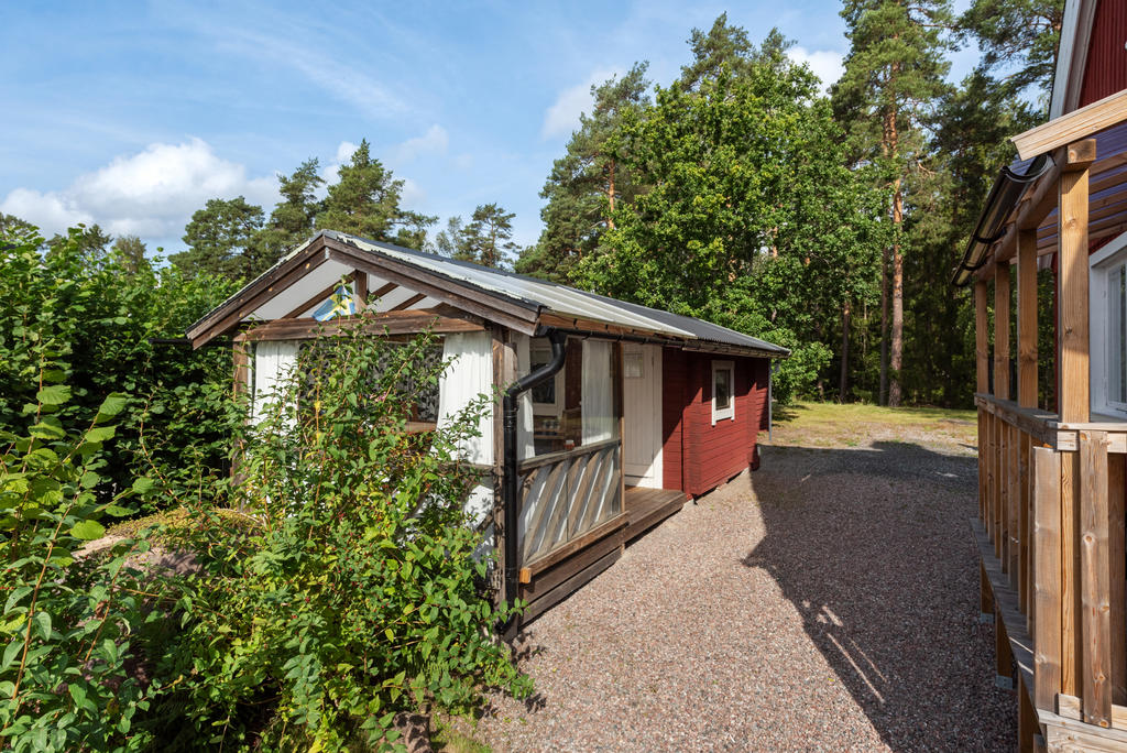 Gäststuga och uterum