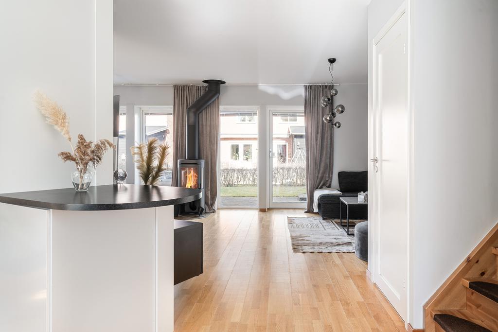 Ljust och öppet på entréplan