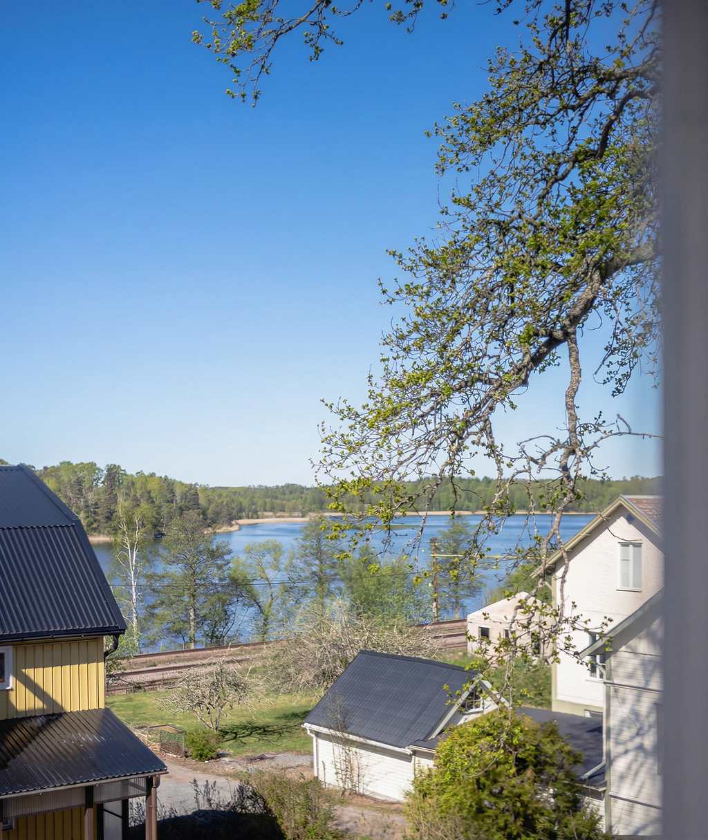 Sjöutsikt från sovrum