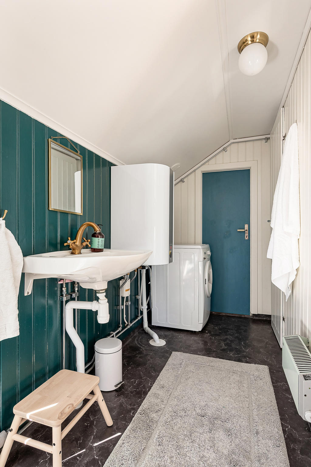 Badrum åt andra hållet